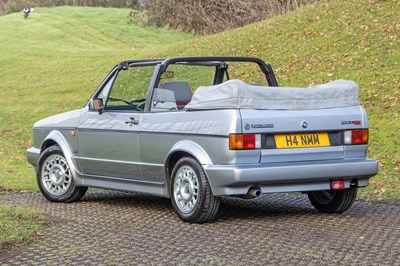 Lot 4 - 1990 Volkswagen Golf GTi Cabriolet
