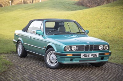 Lot 19 - 1991 BMW 318i Convertible Design Edition