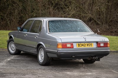 Lot 10 - 1985 BMW 735i SE
