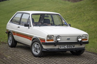 Lot 23 - 1981 Ford Fiesta Supersport