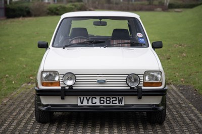 Lot 23 - 1981 Ford Fiesta Supersport