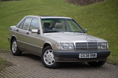 Lot 1 - 1990 Mercedes-Benz 190 E 2.0