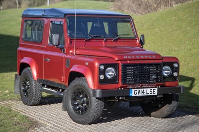 Lot 14 - 2014 Land Rover Defender 90 XS TD