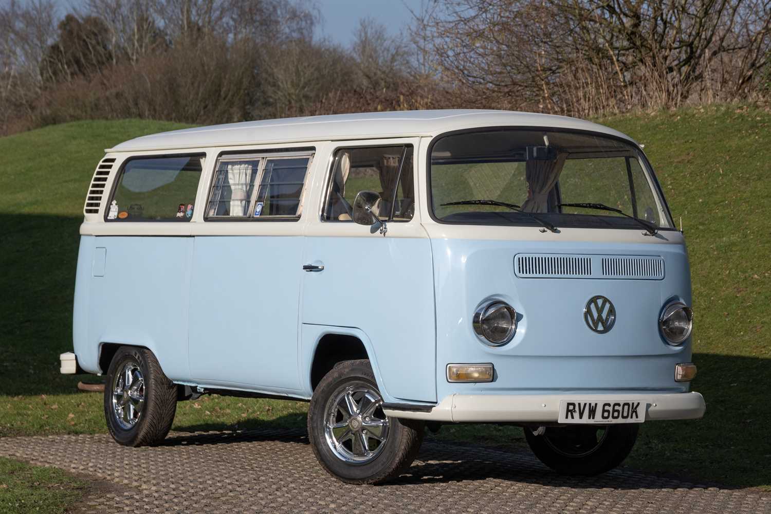 Lot 25 - 1972 Volkswagen Type 2 Low Light Devon Camper Van