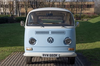 Lot 25 - 1972 Volkswagen Type 2 Low Light Devon Camper Van