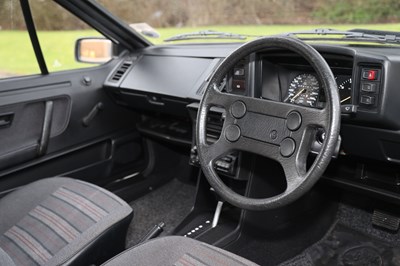 Lot 138 - 1986 Volkswagen Scirocco 1.6 GT