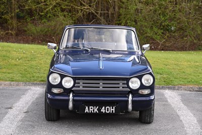 Lot 143 - 1969 Triumph Vitesse MKII Convertible