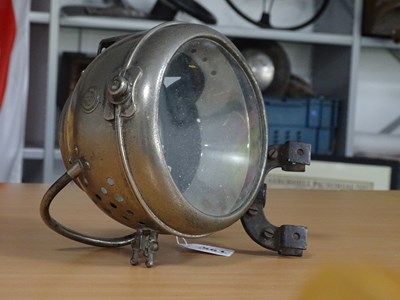 Lot 23 - French carbide spot lamp