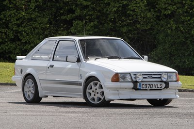 Lot 90 - 1985 Ford Escort RS Turbo