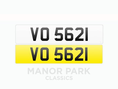 Lot 36 - Registration Number 'VO 5621'
