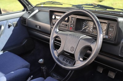 Lot 92 - 1992 Volkswagen Golf GTi Rivage Cabriolet
