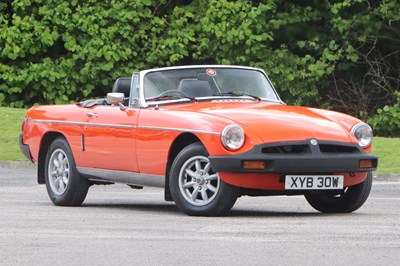 Lot 124 - 1981 MG B Roadster