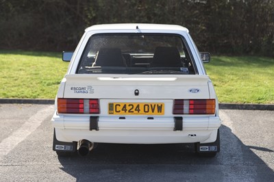 Lot 119 - 1986 Ford Escort RS Turbo