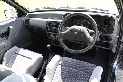 Lot 62 - 1989 Ford Escort XR3i EFi
