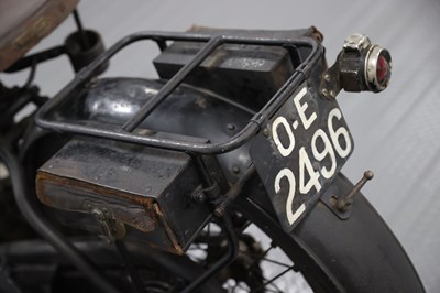 Lot 9 - 1917 Humber 3 1/2hp