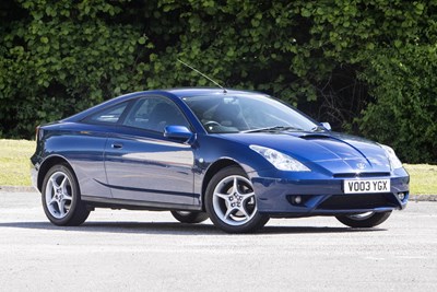 Lot 101 - 2003 Toyota Celica 1.8 VVTi