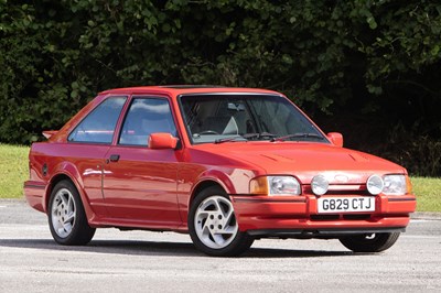 Lot 86 - 1989 Ford Escort RS Turbo