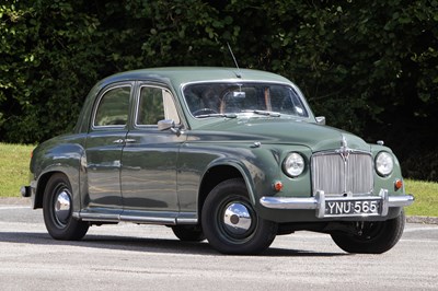 Lot 60 - 1955 Rover P4 75