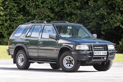 Lot 61 - 1995 Vauxhall Frontera 2.4i