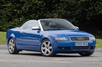 Lot 40 - 2004 Audi S4 Quattro Cabriolet