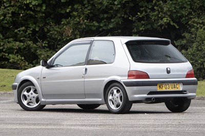 Lot 116 - 2003 Peugeot 106 GTi