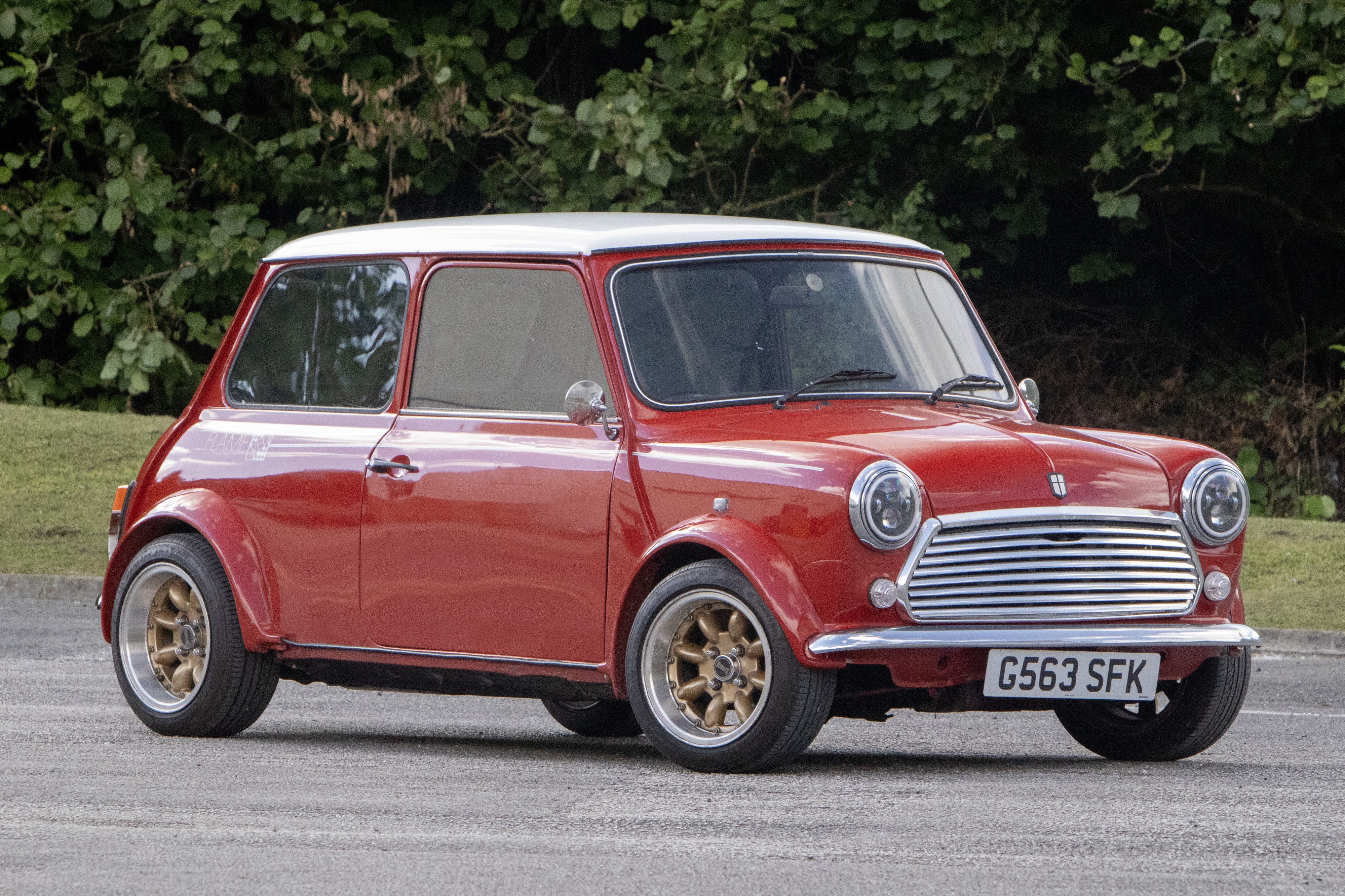 Rwd Classic Mini Vans Lot 204 1990 Rover Mini Flame