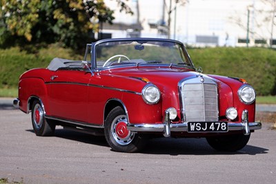 Lot 135 - 1958 Mercedes-Benz 220 S Cabriolet