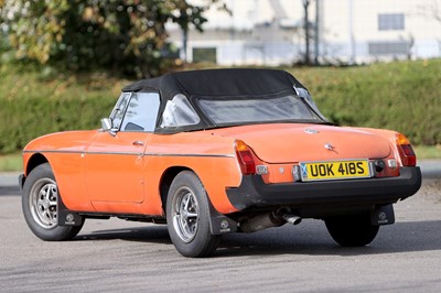 Lot 101 - 1978 MG B Roadster
