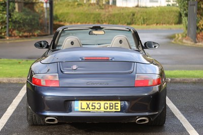 Lot 116 - 2003 Porsche 911 (996) Carrera 2 Cabriolet