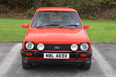 Lot 119 - 1982 Ford Fiesta XR2