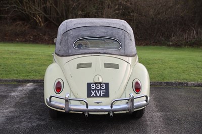 Lot 125 - 1962 Volkswagen Beetle 1200 Karmann Cabriolet