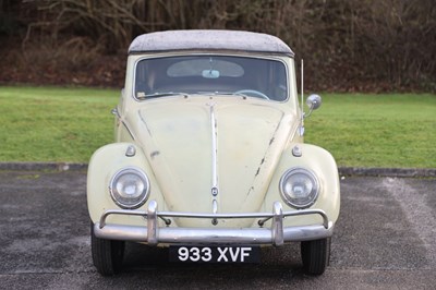 Lot 125 - 1962 Volkswagen Beetle 1200 Karmann Cabriolet