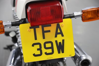 Lot 8 - 1981 Yamaha XJ550 Seca