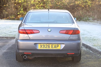 Lot 116 - 2001 Alfa Romeo 166 2.0 Twin Spark Lusso