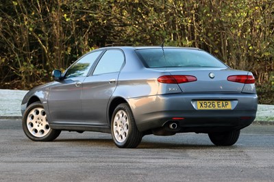 Lot 116 - 2001 Alfa Romeo 166 2.0 Twin Spark Lusso