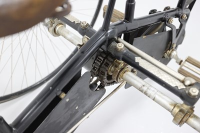 Lot 41 - 1886 Quadrant Tandem Tricycle