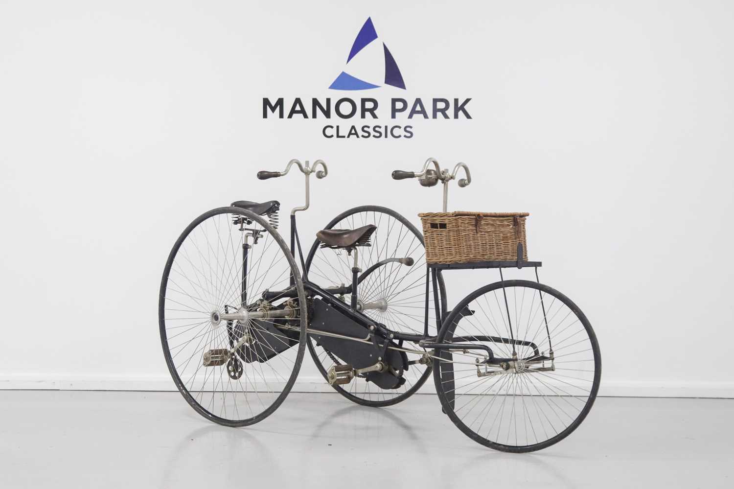 Lot 41 - 1886 Quadrant Tandem Tricycle