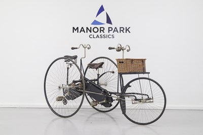 Lot 41 - 1886 Quadrant Tandem Tricycle