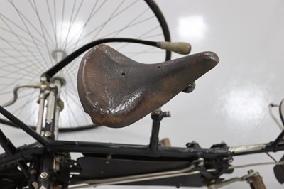 Lot 41 - 1886 Quadrant Tandem Tricycle