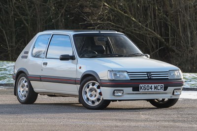 Lot 112 - 1992 Peugeot 205 GTi 1.9