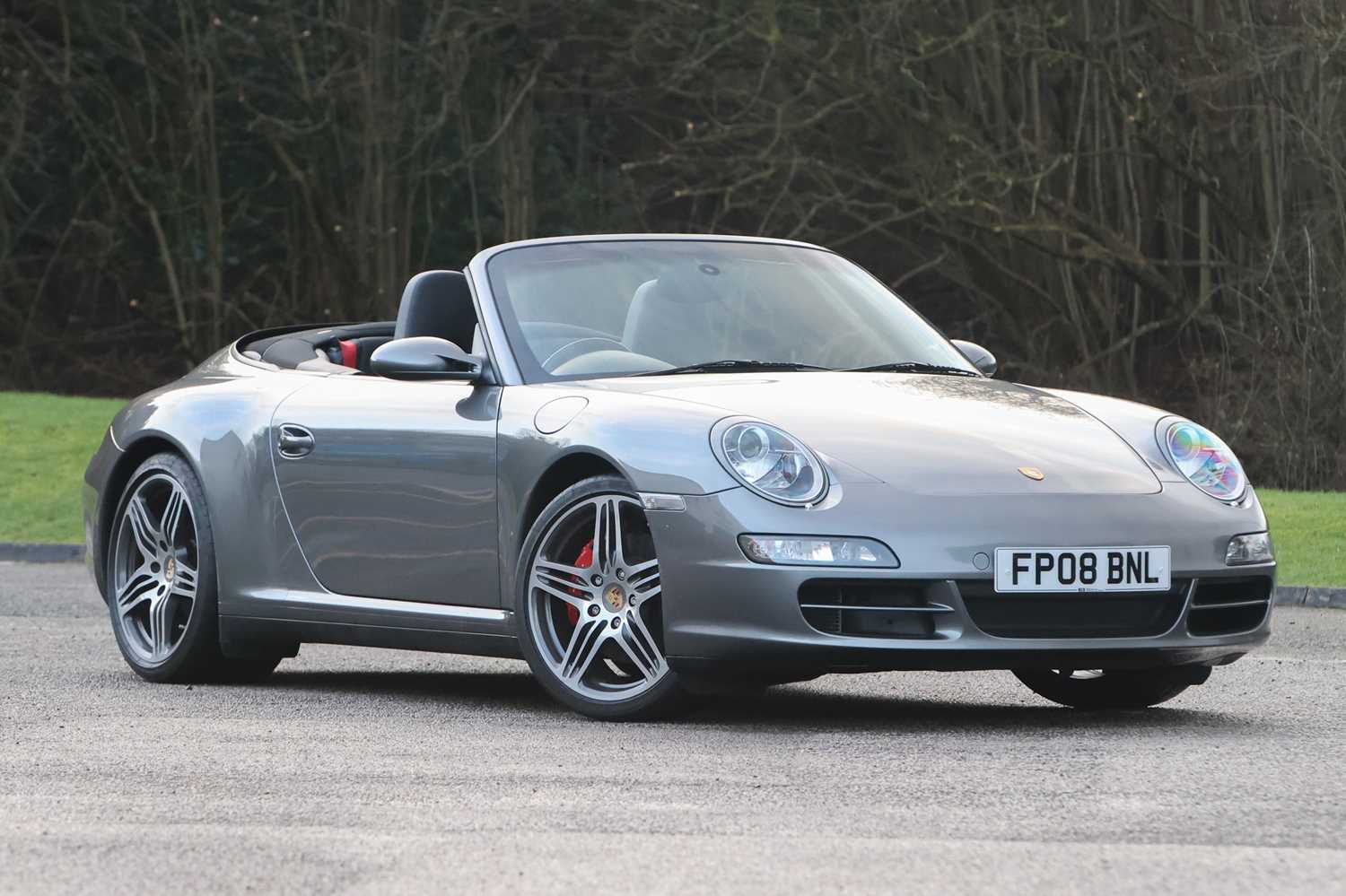 Lot 117 - 2008 Porsche 911 Carrera 4S Cabriolet