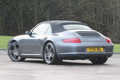 Lot 117 - 2008 Porsche 911 Carrera 4S Cabriolet