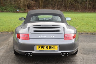 Lot 117 - 2008 Porsche 911 Carrera 4S Cabriolet