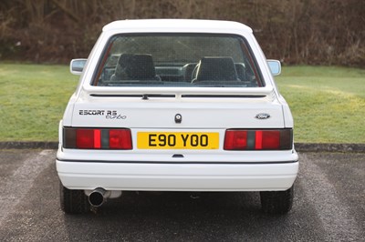 Lot 137 - 1987 Ford Escort RS Turbo