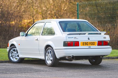 Lot 137 - 1987 Ford Escort RS Turbo