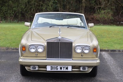 Lot 117 - 1985 Rolls-Royce Corniche Convertible