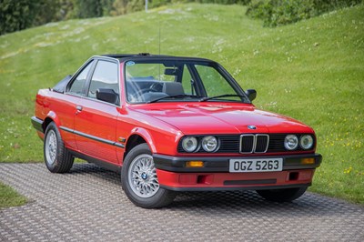 Lot 15 - 1988 BMW 316 Baur Cabriolet