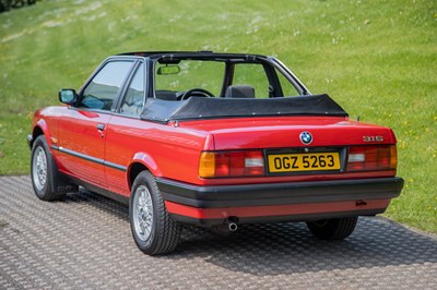 Lot 15 - 1988 BMW 316 Baur Cabriolet