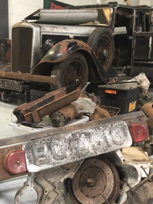 Lot 121 - 1936 Alvis Silver Eagle Cross & Ellis Six Light Saloon