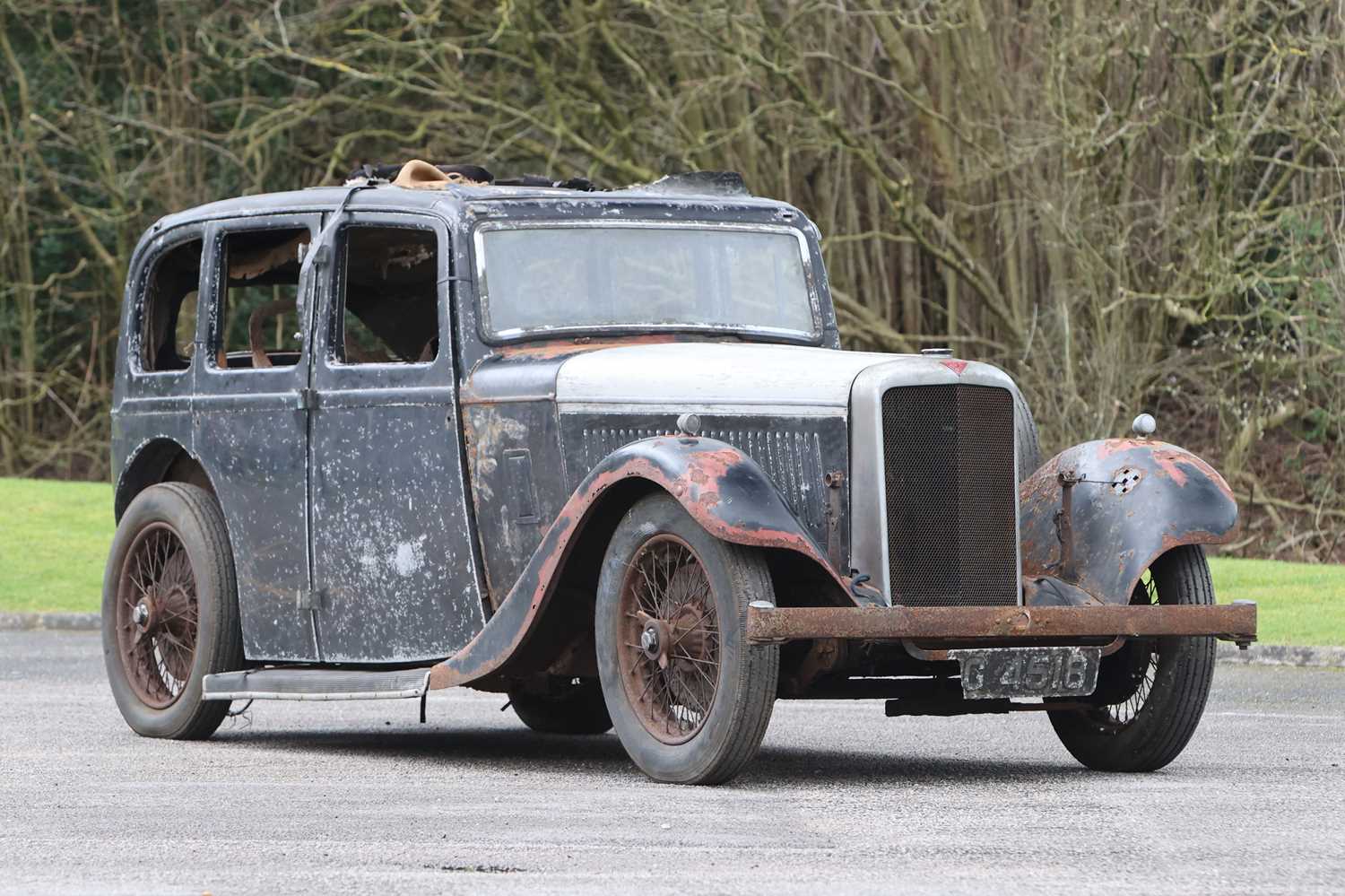 Lot 121 - 1936 Alvis Silver Eagle Cross & Ellis Six Light Saloon